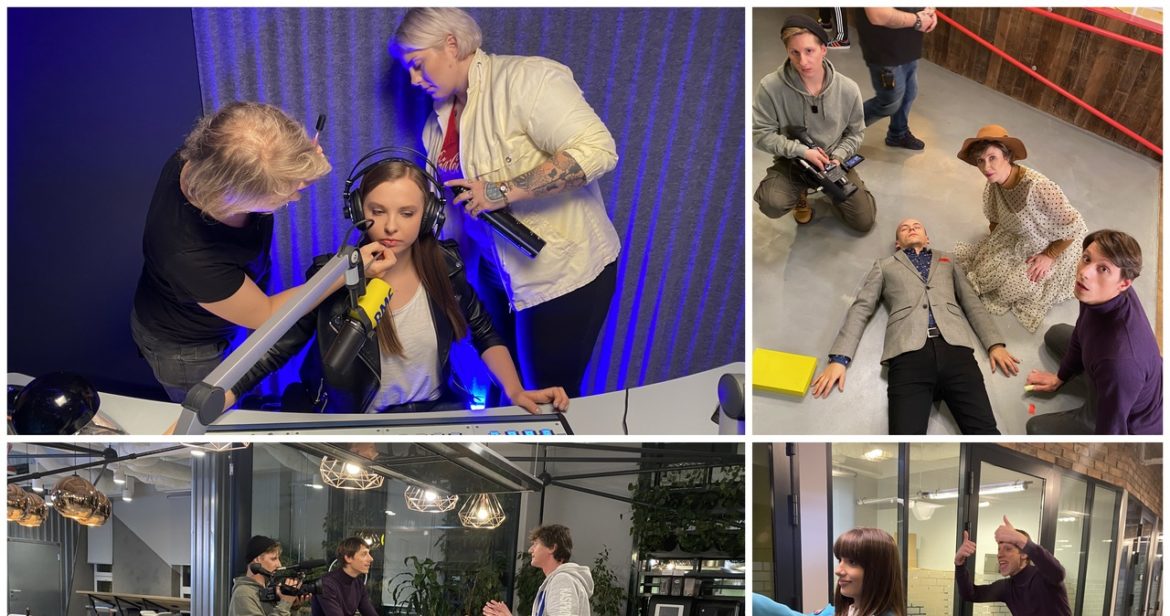 "Radio, kamera, akcja!" – dziennikarze RMF FM w nowym serialu komediowym o pracy rozgłośni radiowej