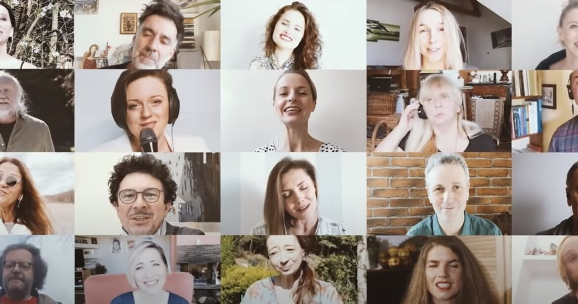 Krakowscy artyści we wzruszającej piosence "Razem być" Zbigniewa Wodeckiego