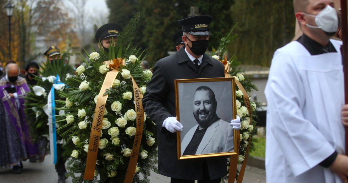 Pogrzeb Dariusza Gnatowskiego. Aktor został pochowany na krakowskim Cmentarzu Podgórskim