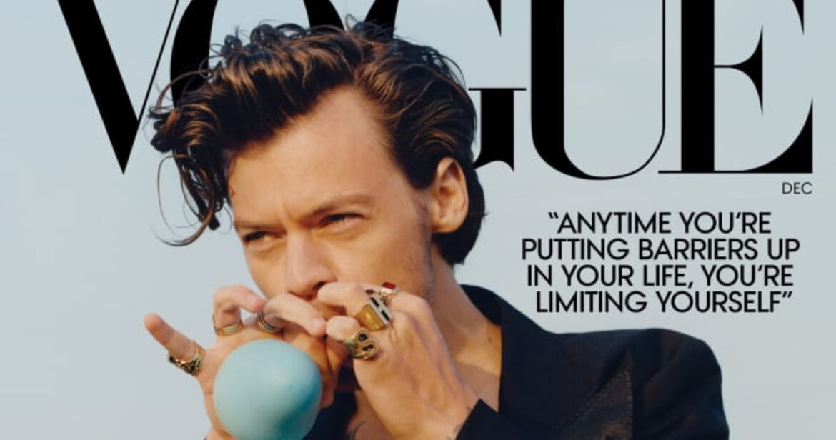 Harry Styles na okładce Vogue’a. Pozuje w sukience