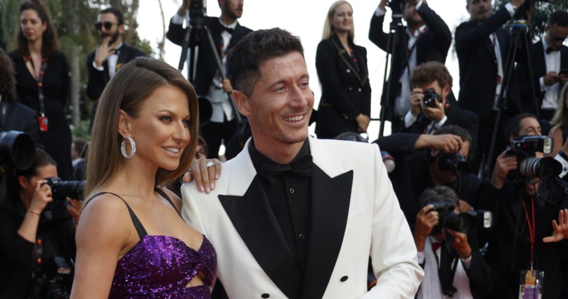 Anna i Robert Lewandowscy na festiwalu w Cannes