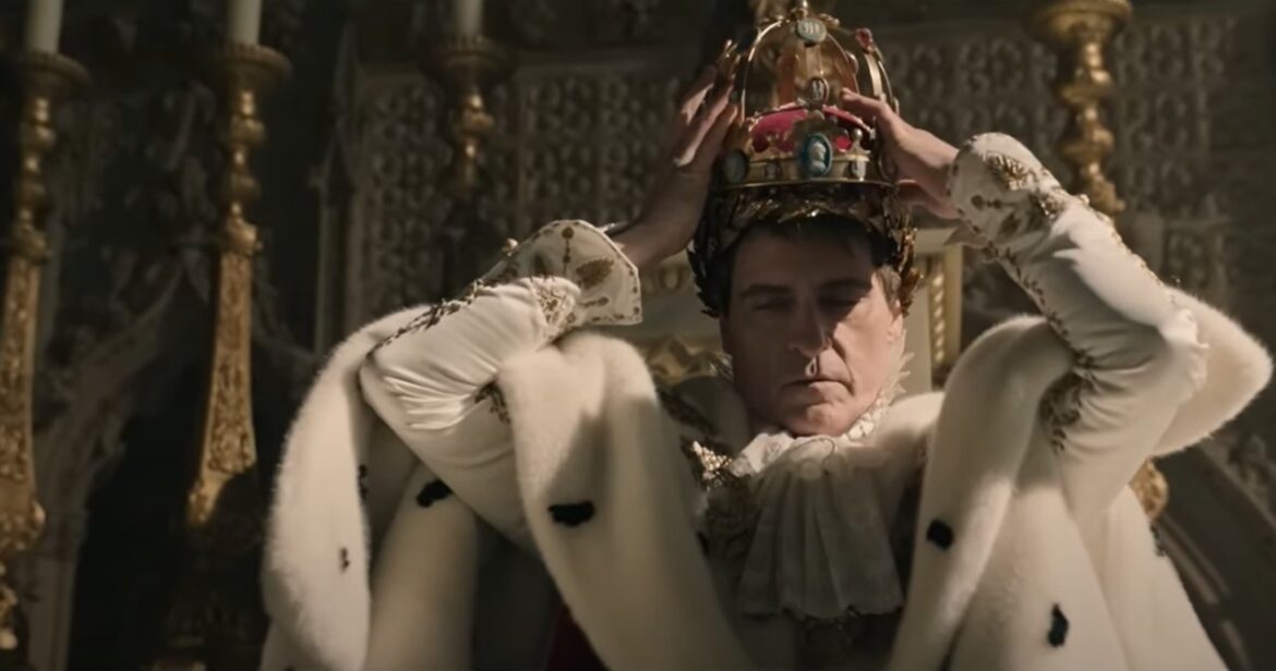 Joaquin Phoenix jako Napoleon. Jest pierwszy zwiastun