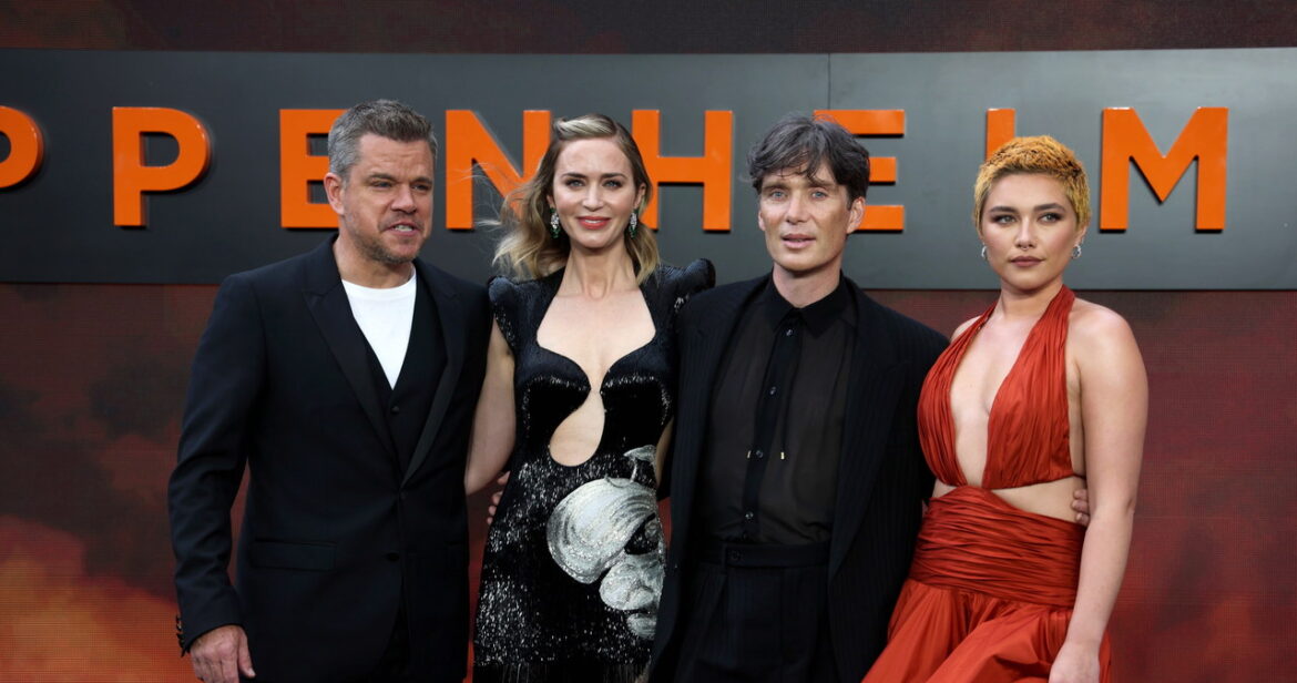 Cilian Murphy, Matt Damon i Emily Blunt opuścili premierę filmu
