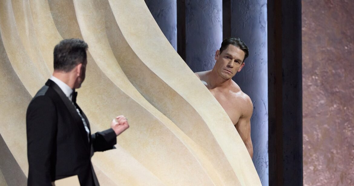 Niemal nagi Cena i roztańczony Gosling. Kulisy hitowych momentów oscarowej gali