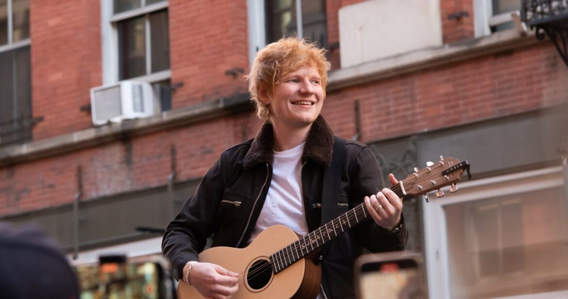 Ed Sheeran na topie. Tuż za nim Taylor Swift i Dua Lipa
