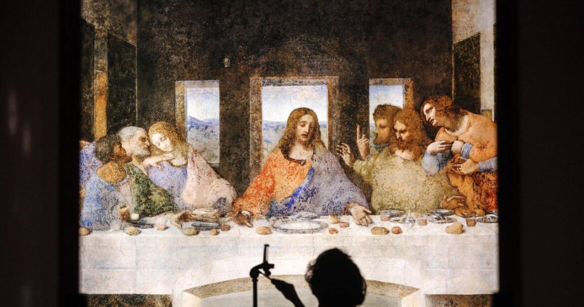 Kod "Ostatniej Wieczerzy". Leonardo da Vinci lubił eksperymentować