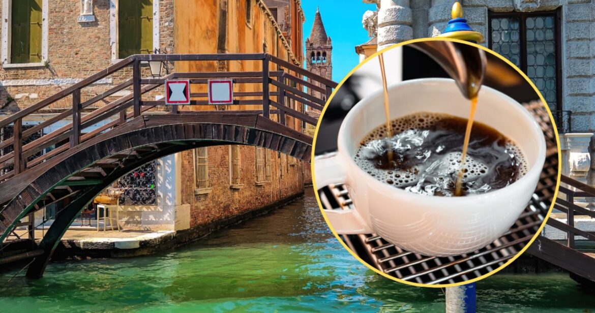 Pierwsza na świecie kawa z wody z kanału? Tylko w Wenecji