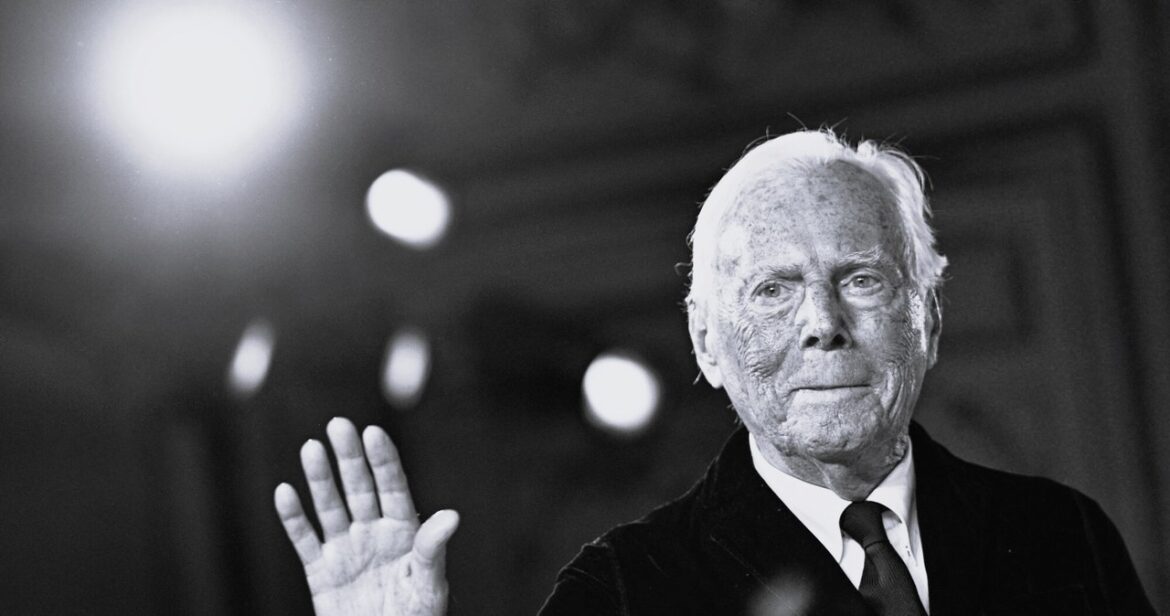 Giorgio Armani nie żyje. Włoski projektant mody miał 91 lat