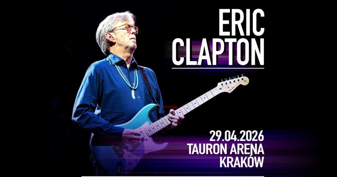 Eric Clapton wraca do Polski! Legenda gitary zagra w Krakowie